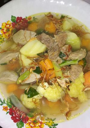 Foto resep Sayur Sop Daging Nyami😋