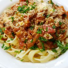 A picture of Creamy Sausage Bolognese.