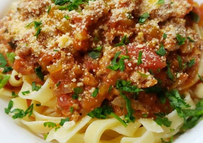 Creamy Sausage Bolognese