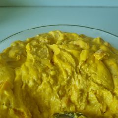 A picture of Mango shrikhand.