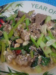Foto resep Cah sawi daging