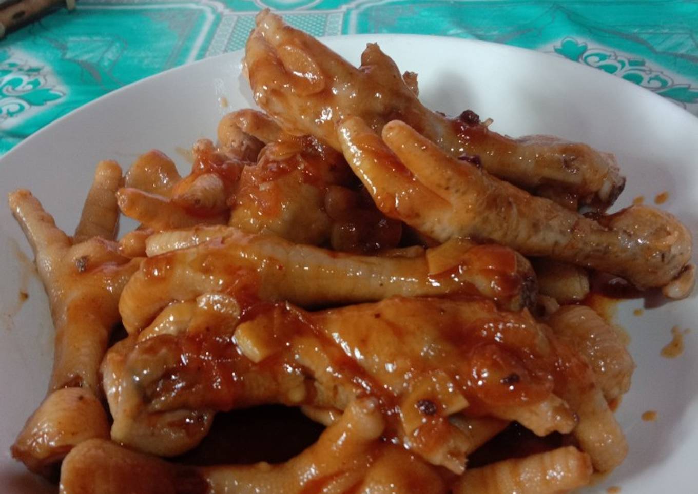 Ceker Saos Pedas Manis