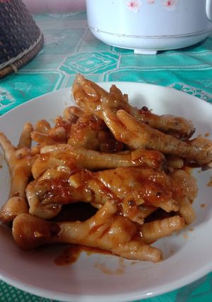 Foto resep Ceker Saos Pedas Manis