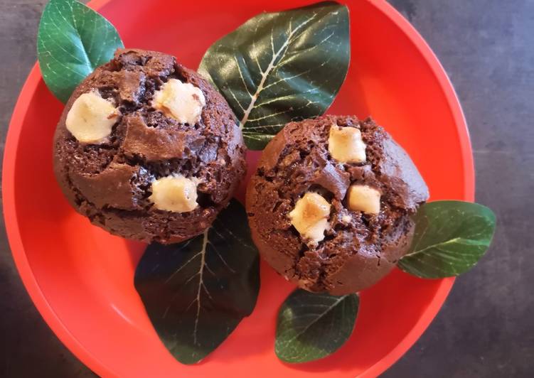 Nos 6 Meilleures Recettes de Muffins aux marshmallows et beurre de cacahuète