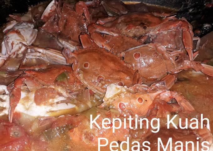 Kepiting Kuah Pedas Manis