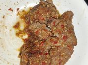 Gambar dendeng sapi basah ketumbar