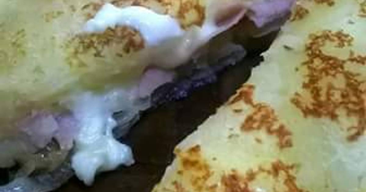 Tortilla de papa sin huevo rellena....súper rica!😊 Receta de MAMUCHA