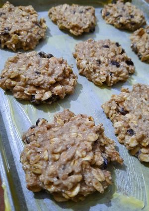 Foto resep Cookies Oatmeal Pisang