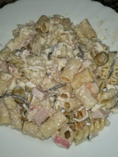 Una foto de Ensaladilla de macarrones