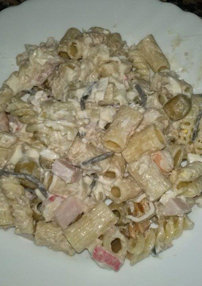 Una foto de Ensaladilla de macarrones