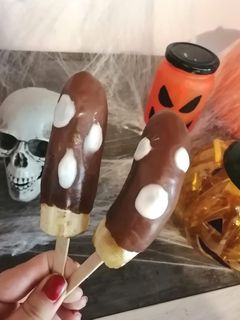 Une photo de Fantômes Banane chocolat