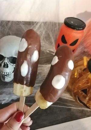 Une photo de Fantômes Banane chocolat