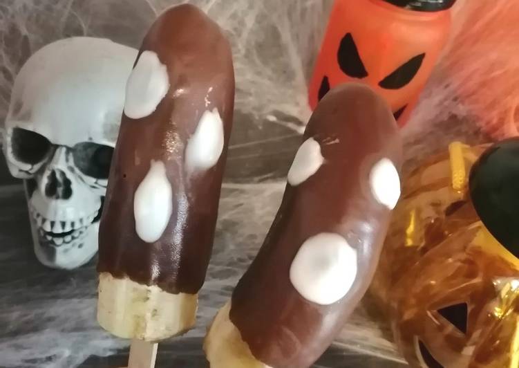 Comment a Faire Rapide Fantômes Banane chocolat