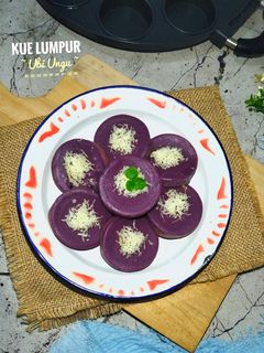 Foto resep Kue Lumpur Ubi Ungu