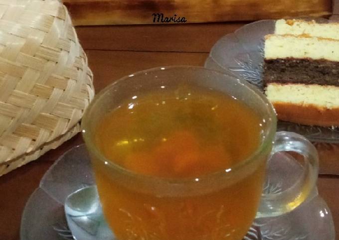Resep Wedang Jahe (Tonik Kunyit Plus) Anti Gagal
