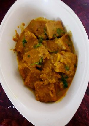 A picture of Spicy Besan curry.