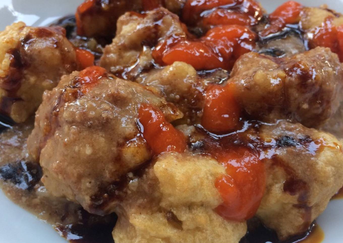 Kudapan buka puasa (Batagor Tahu BS Nyuuus)
