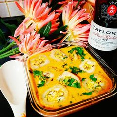 A picture of Malai paneer kofta.