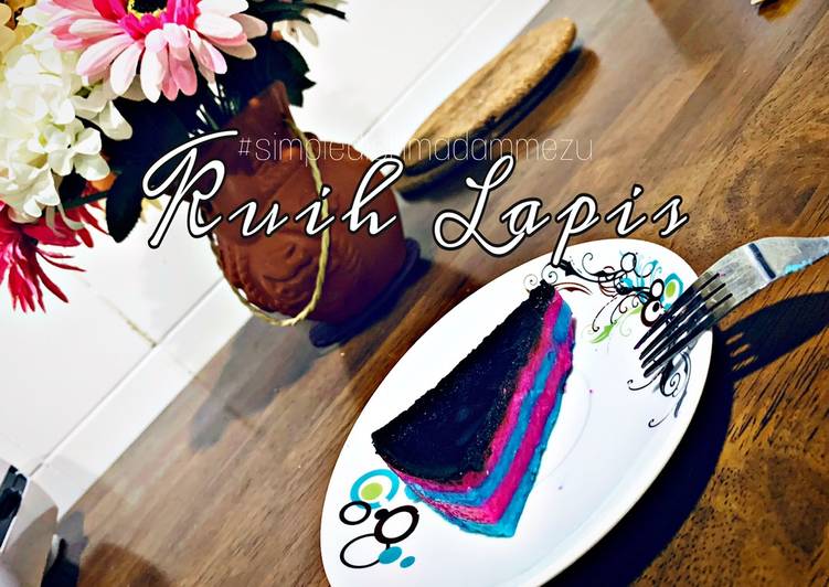 Langkah Langkah Buat Kuih Lapis yang Mudah