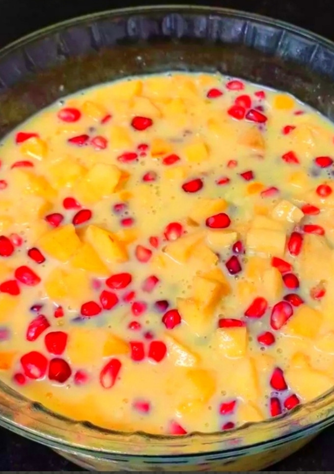 மேங்கோ கஸ்டர்ட் (Mango custard recipe in tamil) செய்முறை முக்கிய புகைப்படம்