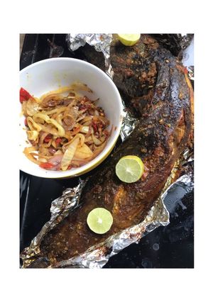 A picture of Whole grilled Fish.