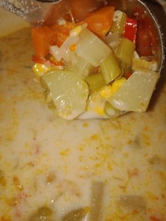Foto resep Kuah Santan Lontong Sayur