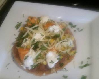 How To Serving Recipe Sweet Potato Tostadas Delicious Nutritious