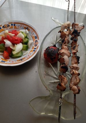 صورة لوصفة صدور دجاج مشؤيه