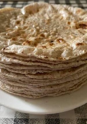 A picture of Quinoa flour pulka / roti.