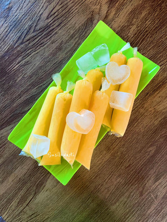 Cara Gampang Membuat Es Lilin Mangga Anti Gagal