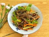 Nấm Lộc Nhung Xào Cần Tây Chay