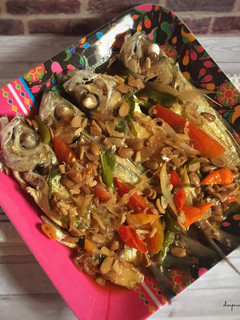 Foto resep Tim Ikan Kembung Saus Tauco