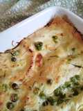 Lasagna Bianca con Piselli e Ricotta Marzotica