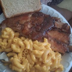 A picture of Brown sugar ribs.