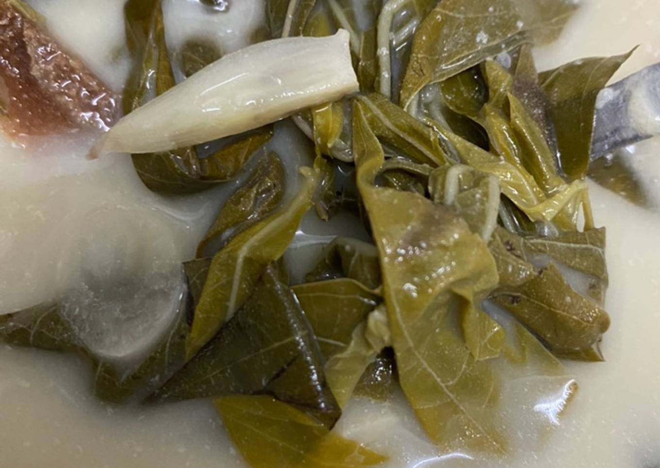 Sayur Pucuk Ubi Santan