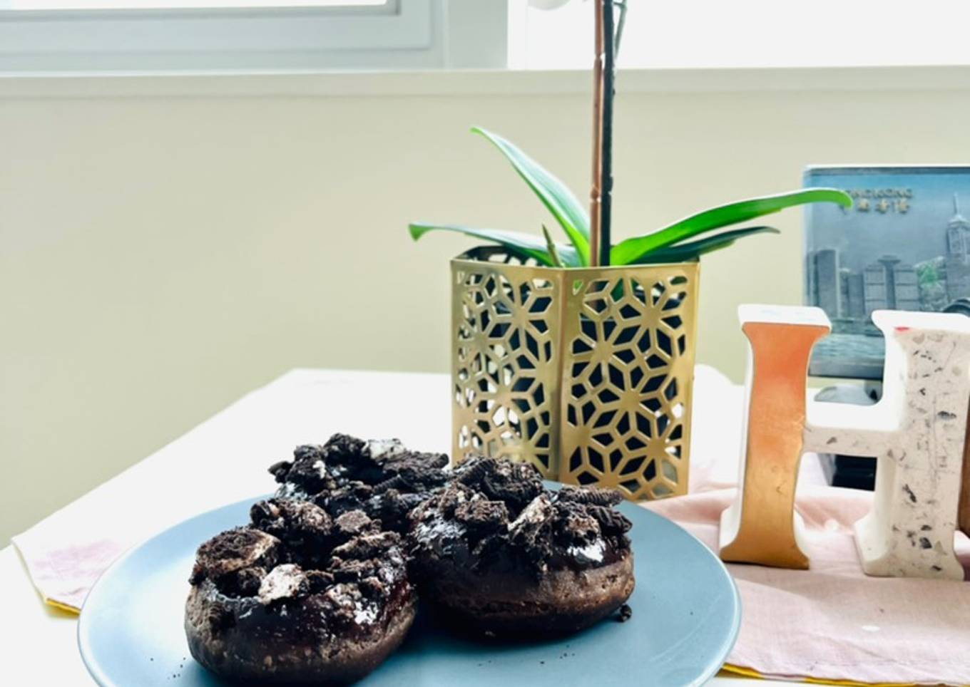 Donat Oreo (home made)