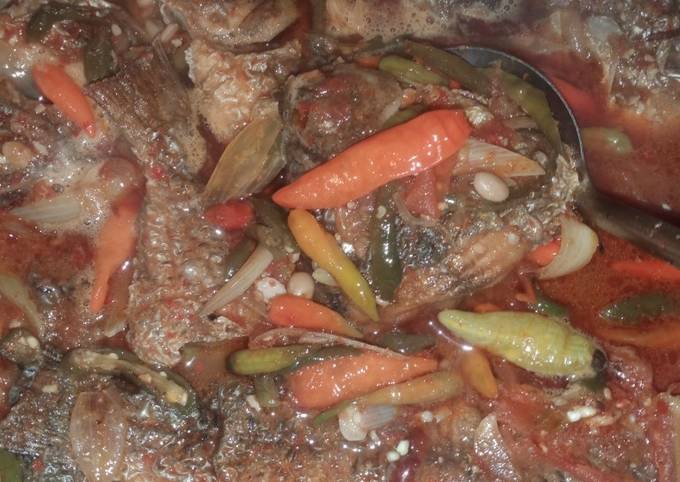 Recipe: Delicious Ikan nila saus tauco