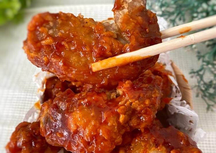 Spicy wing ala richeese