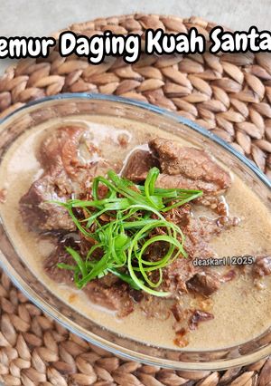 Foto resep Semur Daging Kuah Santan