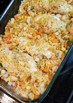 A picture of Chicken & Rice Dinner Bake.