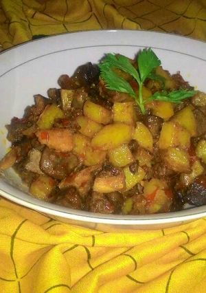 Foto resep Sambel goreng ati ampela kentang