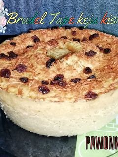 Foto resep 348.Brudel Tape Keju Kismis