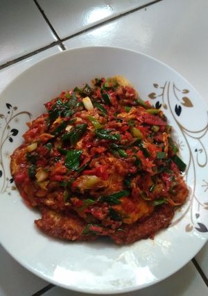Foto resep Telor Ceplok balado🤤