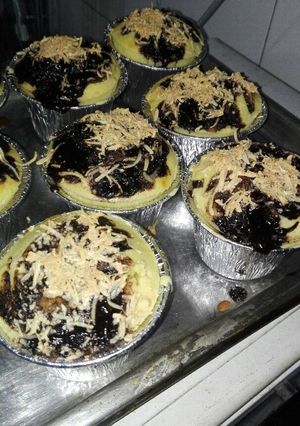 Foto resep Banana Chocolava Cheese Cup Cake
