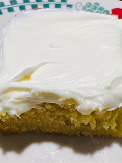 A picture of French Vanilla Orange Pudding Cake.