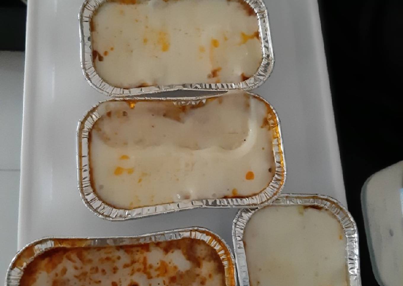 Lasagna with cornet beef