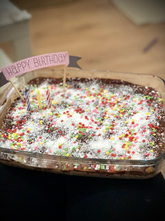 Una foto de Tarta de galletas súper exprés