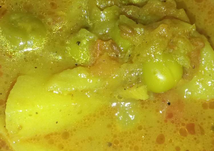 Aloo matar ke sabzi