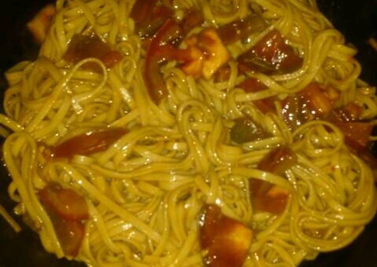 Simple Way to Make Quick Lomain Noodles &amp; Kamilata Tomatoes