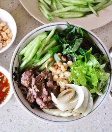 bún khô bò
